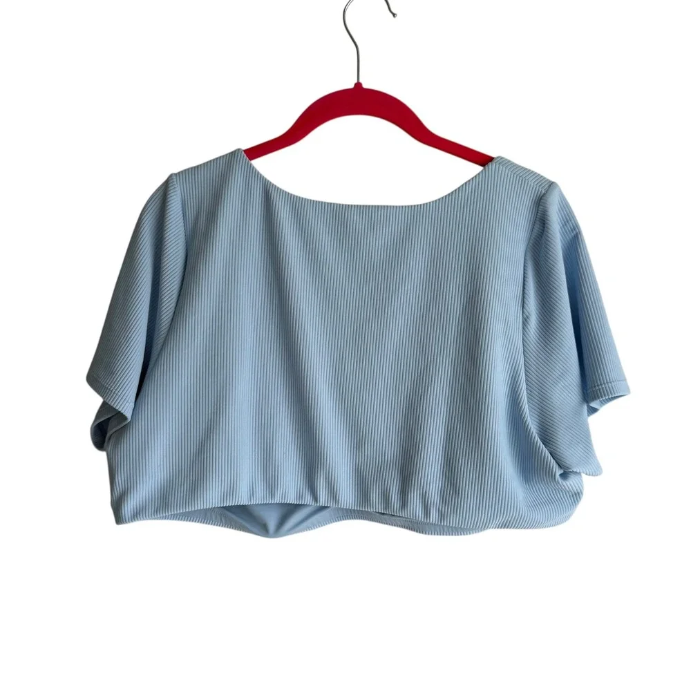SWIMSUITS FOR ALL Camille‎ Kostek Every Day Slay Bikini Top, 2XL